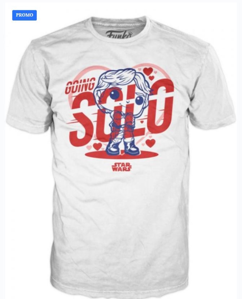 FUNKO T-SHIRT FUNKO POP STAR WARS HAN GOING SOLO TG.S FUNKO T-SHIRT FUNKO POP STAR WARS HAN GOING SOLO TG.S